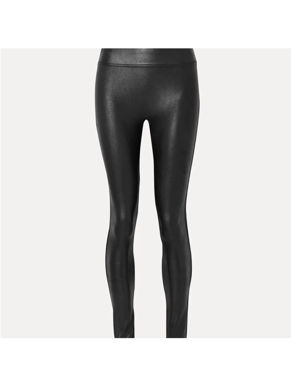 Spanx Faux Leather Black Leggings